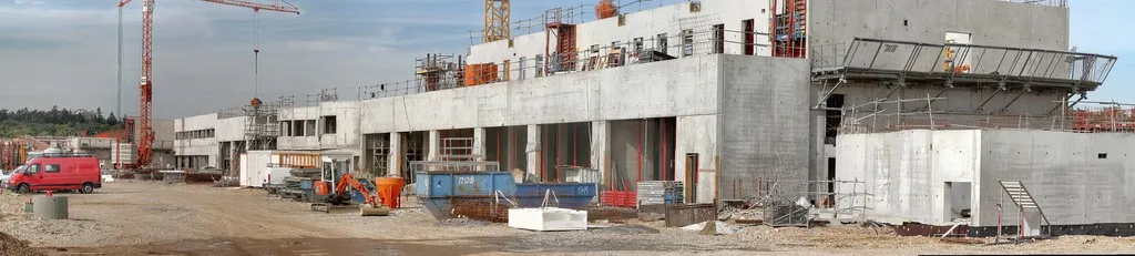 Evolution de travaux avant bardage